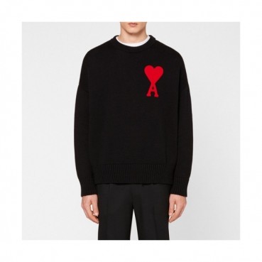 [아미]Ami 2020 Mens Logo Casual Sweaters - 아미 2020 남성 로고 캐쥬얼 스웨터 Ami0047x.Size(s 