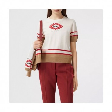 Burberry 2020 Womens Vintage Short Sleeved Sweaters - 버버리 2020 여성 빈티지 스웨터 Bur02921x.Size(s 