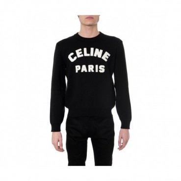 Celine Mm/Wm Hedi Slimane Logo Sweater - 셀린느 남/녀 로고 스웨터 