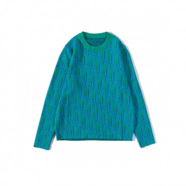 Dior 2020 Mens Retro Logo Crew-neck Sweaters 