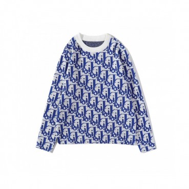 Dior 2020 Mens Retro Logo Crew-neck Sweaters 