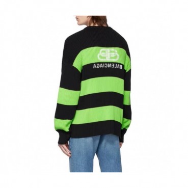 [발렌시아가]Balenciaga 2020 Mm/Wm Logo Crew-neck Sweaters 