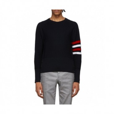 [톰브라운]Thom Browne 2020 Mens Strap Crew-neck Sweaters 
