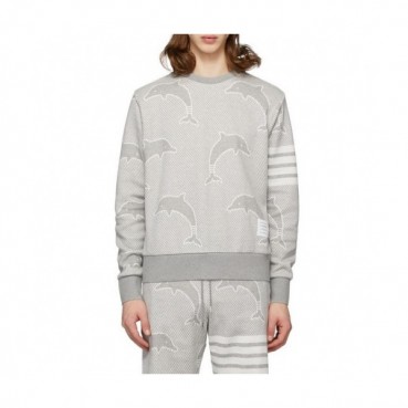 [톰브라운]Thom Browne 2020 Mens Strap Crew-neck Sweaters 