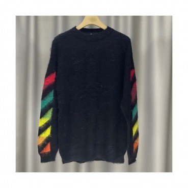 [오프화이트]Off-white 2020 Mm/Wm Brush Mohair Knit Sweater 