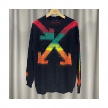 [오프화이트]Off-white 2020 Mm/Wm Brush Mohair Knit Sweater 