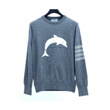 [톰브라운]Thom Browne 2020 Mens Strap Crew-neck Sweaters 