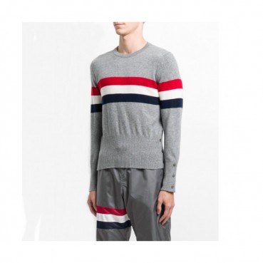 [톰브라운]Thom Browne 2020 Mens Strap Crew-neck Sweaters 