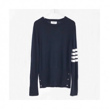 [톰브라운]Thom Browne 2020 Mens Strap Crew-neck Cashmere Sweaters 