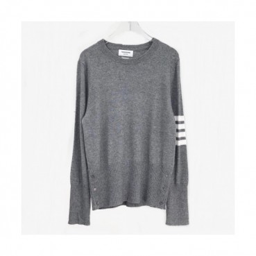[톰브라운]Thom Browne 2020 Mens Strap Crew-neck Cashmere Sweaters 
