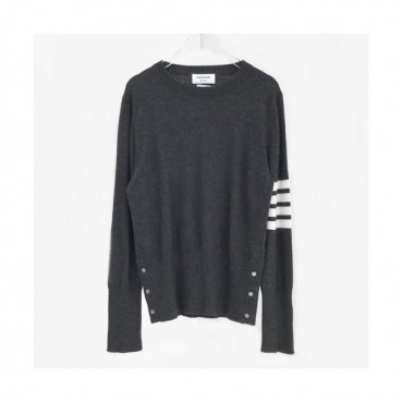 [톰브라운]Thom Browne 2020 Mens Strap Crew-neck Cashmere Sweaters 