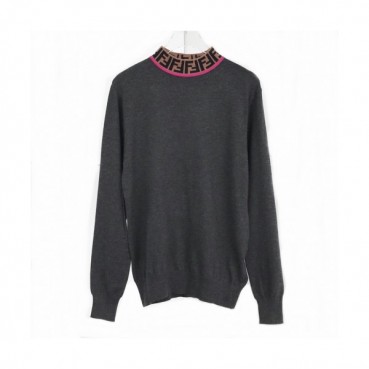 [펜디]Fendi 2020 Mens Logo Crew-neck Sweaters 