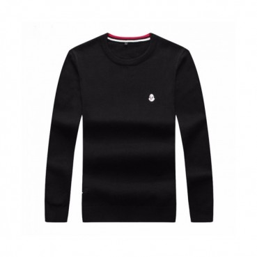 Moncler 2020 Mens Retro Logo Crew-neck Sweaters 