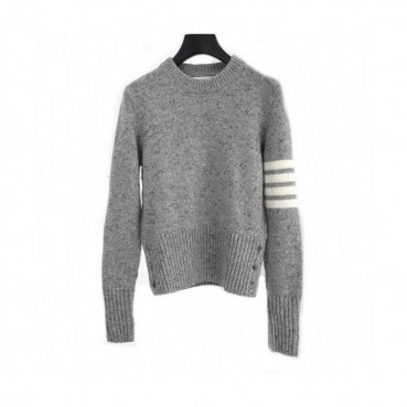 [톰브라운]Thom Browne 2020 Mens Strap Crew-neck Wool Sweaters 
