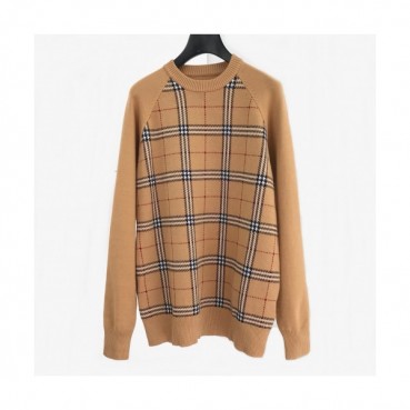 [버버리]Burberry 2020 Mm/Wm Vintage Crew-neck Wool Sweaters 