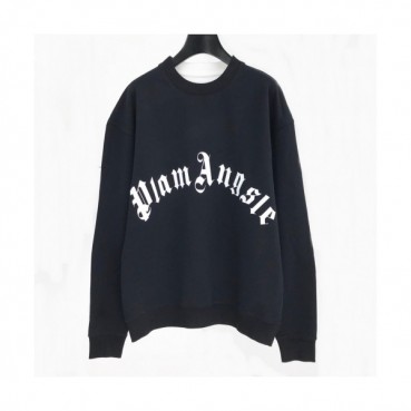 [팜 엔젤스]Palm Angels 2020 Mens Logo Crew-neck Sweaters 