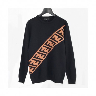 [펜디]Fendi 2020 Mens Logo Crew-neck Sweaters 