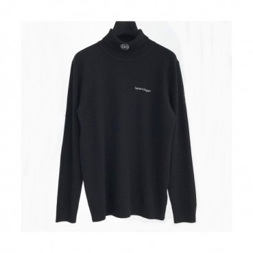 [발렌시아가]Balenciaga 2019 Mm/Wm Logo Turtle-neck Sweaters 