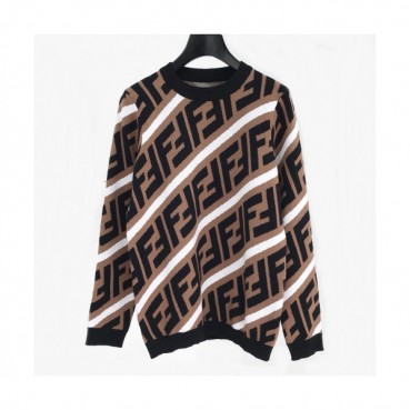 [펜디]Fendi 2020 Mens Logo Crew-neck Sweaters 