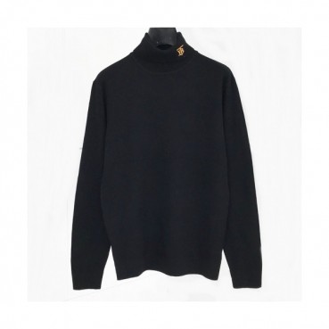 [버버리]Burberry 2020 Mens Retro Logo Turtle-neck Wool Sweaters 