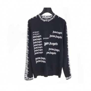 [팜 엔젤스]Palm Angels 2020 Mens Logo Wool Sweater - 팜 엔젤스 2020 남성 로고 울 스웨터 Pam0087x.Size(m 
