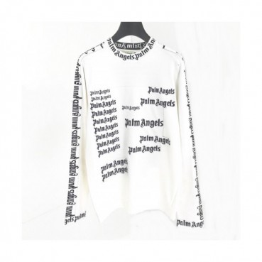 [팜 엔젤스]Palm Angels 2020 Mens Logo Wool Sweater - 팜 엔젤스 2020 남성 로고 울 스웨터 Pam0086x.Size(m 