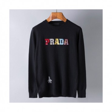 [프라다]Prada 2020 Mens Crew-neck Wool Sweaters 