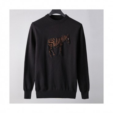 [에르메스]Hermes 2020 Mens Crew-neck Wool Sweater 