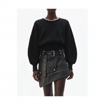 [매장판]Alexsander Wang 2020 Womens Trendy Pearl Wool Sweater - 알렉산더왕 2020 여성 트렌디 진주 울 스웨터 Alw0057x.Size(s 