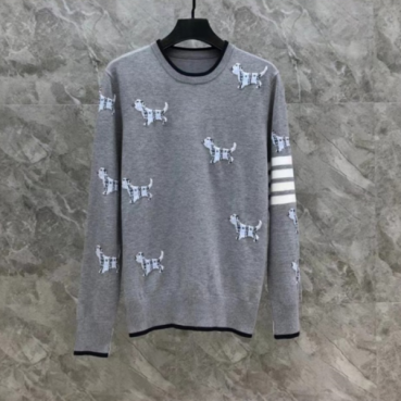 톰브라운 남성 라운드 스웨터- Thom Browne Mens Round Sweater 