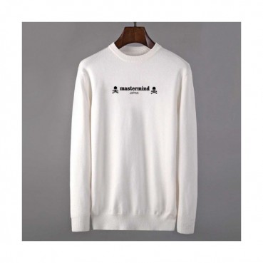 Mastermind Japan Mens Wool Sweater - 마스터마인드 2020 남성 로고 울 스웨터 Mas0050x.Size(m 