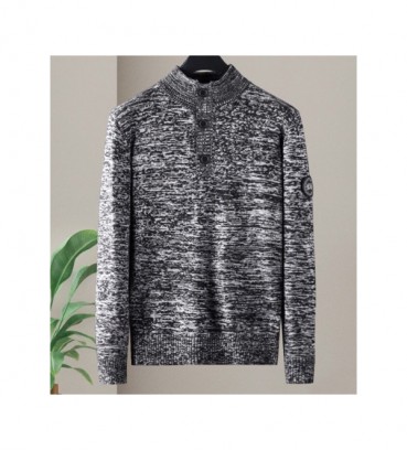 Canada goose 2019 Mens Patch Logo Casual Wool Sweater - 캐나다구스 2019 남성 패치 로고 캐쥬얼 울 스웨터 Can0257x.Size(m 