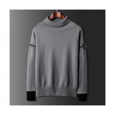 [매장판]Stone Island 2019 Mens Casual Turtle-neck Sweater 