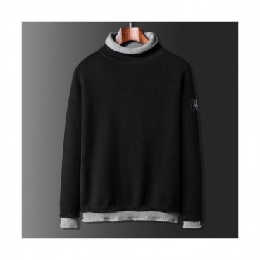 [매장판]Stone Island 2019 Mens Casual Turtle-neck Wool Sweater 