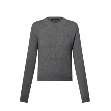 Louis vuitton Mens Basic Crew-neck Wool Sweater 