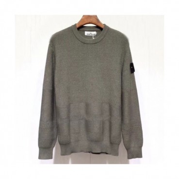 [매장판]Stone Island 2019 Mens Casual Oversize Wool Sweater - 스톤아일랜드 2019 남성 캐쥬얼 오버사이즈 울 스웨터 Sto0067x.Size(m 