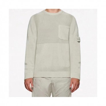 [매장판]Stone Island 2019 Mens Casual Oversize Wool Sweater - 스톤아일랜드 2019 남성 캐쥬얼 오버사이즈 울 스웨터 Sto0064x.Size(m 