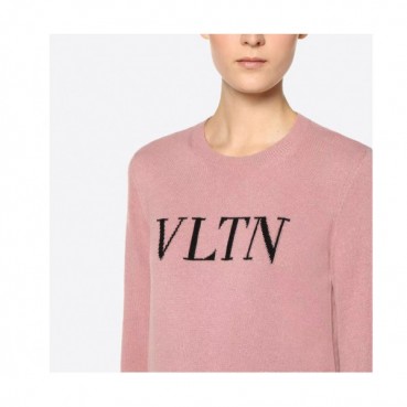 Valentino Womens Crew-neck Sweater 