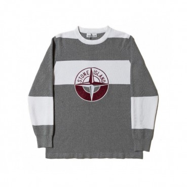 [매장판]Stone Island 2019 Mens Casual Oversize Wool Sweater - 스톤아일랜드 2019 남성 캐쥬얼 오버사이즈 울 스웨터 Sto0057x.Size(m 