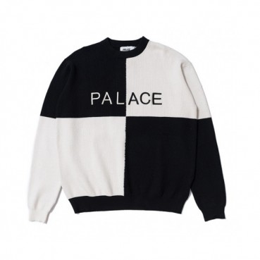 Palace 2019 Mens Crew-neck Cotton Sweater 