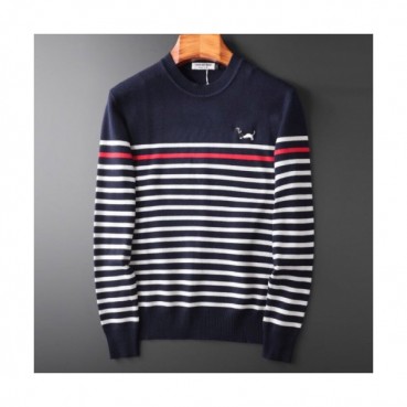 Thom Browne 2019 Mens Animal Crew-neck Wool Sweater 