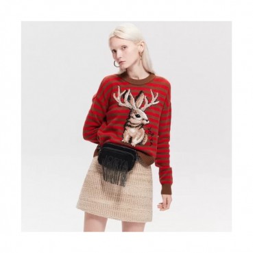 Gucci 2019 Womens Casual Crew-neck Sweater 
