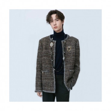 Dior 2019 Mens Retro Logo Turtle-neck Sweater 