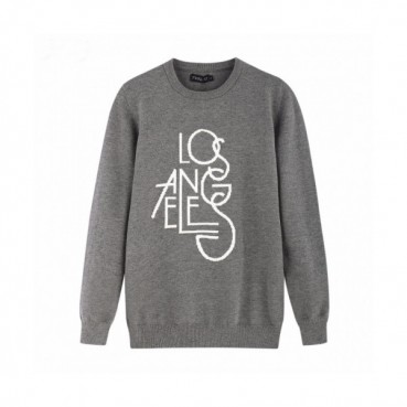 Louis vuitton 2019 Mens Basic Crew-neck Wool Sweater 