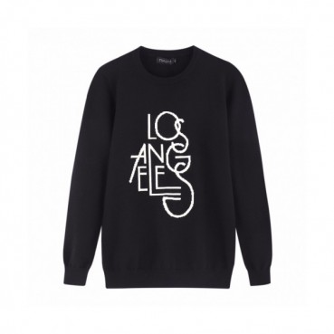 Louis vuitton 2019 Mens Basic Crew-neck Wool Sweater 