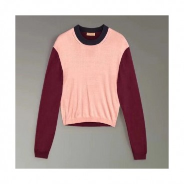 Burberry 2019 Womens Retro Logo Turtle - neck Sweater 