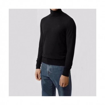 Burberry 2019 Mens Retro Logo Turtle - neck Sweater 