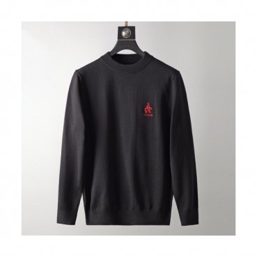Prada 2019 Mens Crwe-neck Wool Sweater 