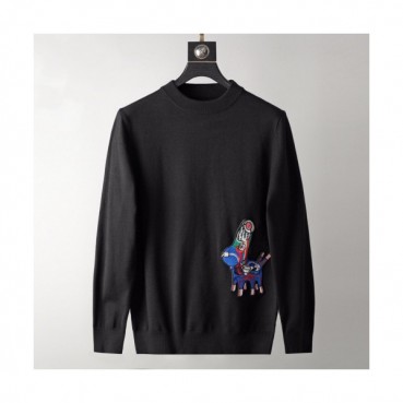 Prada 2019 Mens Crew-neck Wool Sweater 