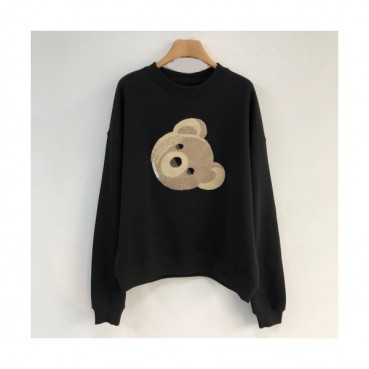 Palm Angels 2019 Mens Logo Teddy Bear Sweater - 팜 엔젤스 2019 남성 로고 곰인형 스웨터 Pam0042x.Size(s 